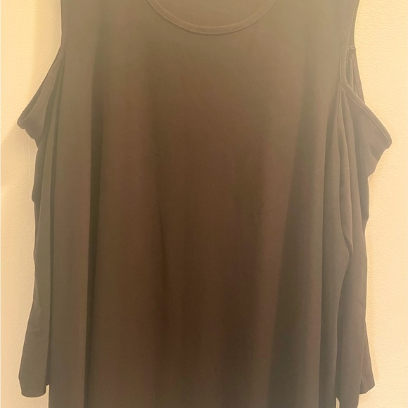 Black cold shoulder top 18/20 - Picture 6 of 6